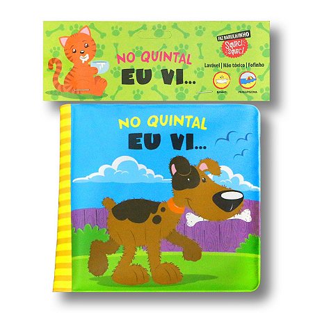 LIVRO DE BANHO NO QUINTAL EU VI...