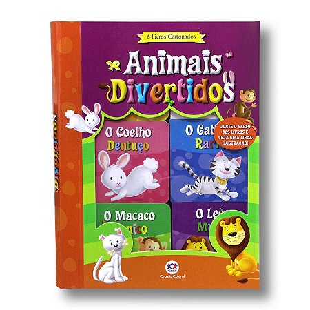 ANIMAIS DIVERTIDOS - BOX COM 6 VOLUMES