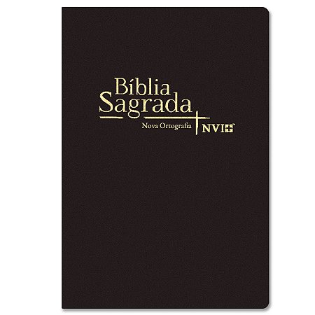 BÍBLIA NVI SLIM LETRA NORMAL CAPA LUXO MARROM