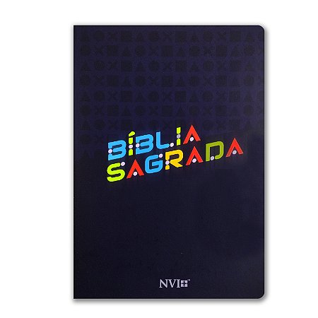 BÍBLIA NVI SLIM letra normal capa semiluxo COLOR POP IT