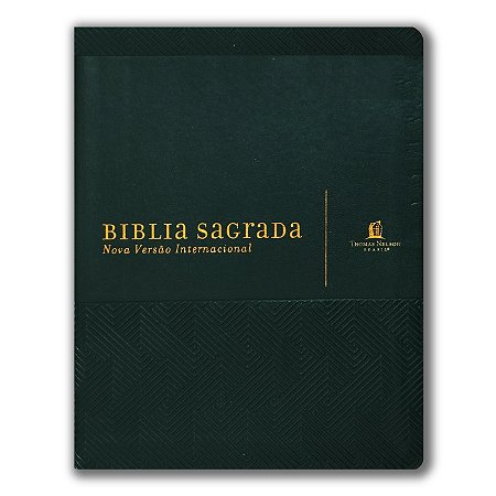 BÍBLIA NVI COM ESPAÇO PARA ANOTAÇÕES Letra normal CAPA VERDE