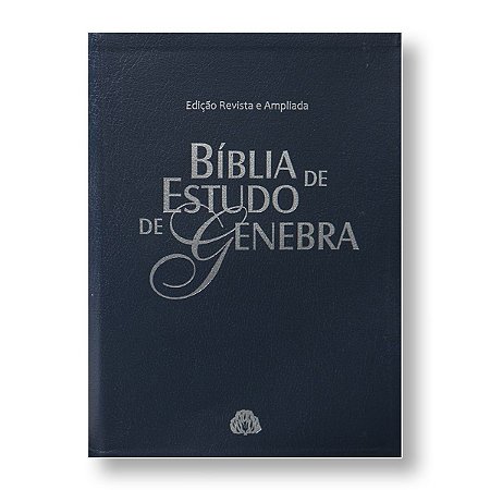 BÍBLIA RA087BGRA EST GENEB ED REV AMPLI CP AZUL
