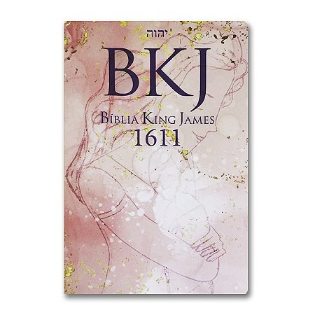 BÍBLIA BKJ1611 ULTRAFINA LETTERING BIBLE MÃE E FILHO