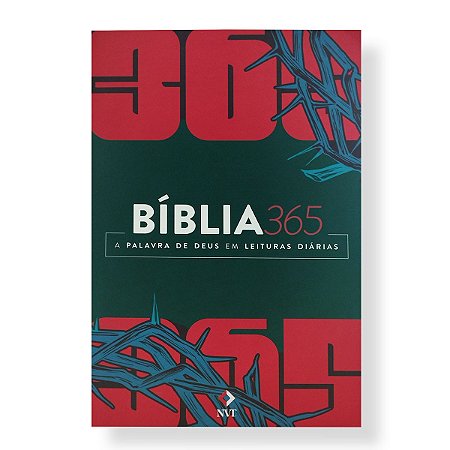 BÍBLIA 365 NVT Letra Normal CAPA BROCHURA ESPINHOS