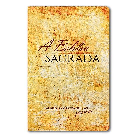 BÍBLIA ACF Letra gigante CAPA SEMI LUXO PAPIRUS