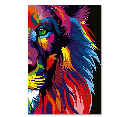 BÍBLIA NVT Letra normal capa dura lion colors