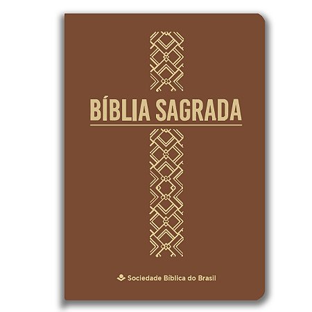 BÍBLIA NA65ETI Letra normal índice CAPA CARAMELO