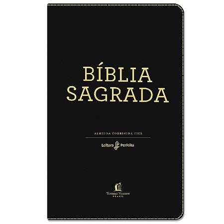 BÍBLIA ACF Letra normal CAPA LUXO PU PRETA