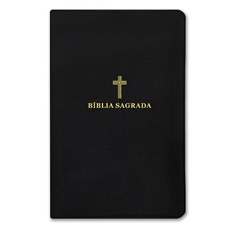 BÍBLIA NVI LEITURA PERFEITA Letra grande capa COURO SOFT PRETA