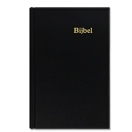 BÍBLIA DBP HOLANDÊS STATENVERTALING Letra média CAPA DURA PRETA