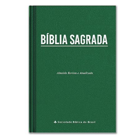 BÍBLIA RA063LG Letra grande CAPA DURA VERDE ÍNDICE