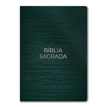 BÍBLIA NVT Letra gigante CAPA LUXO VERDE