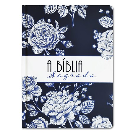 BÍBLIA ACF Letra gigante COM REFERÊNCIA CAPA DURA ROSA AZUL