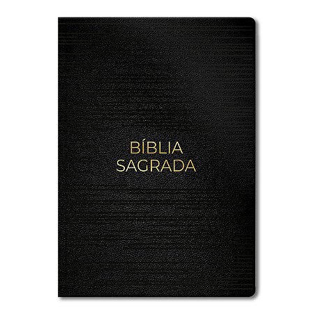 BÍBLIA NVT Letra gigante CAPA LUXO PRETA