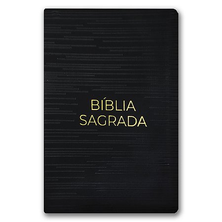 BÍBLIA NVT Letra gigante CAPA LUXO PRETA