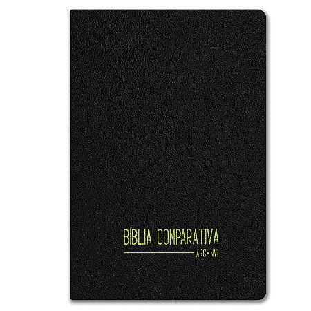 BÍBLIA COMPARATIVA ARC/NVI Letra normal CAPA SEMI LUXO FRESH