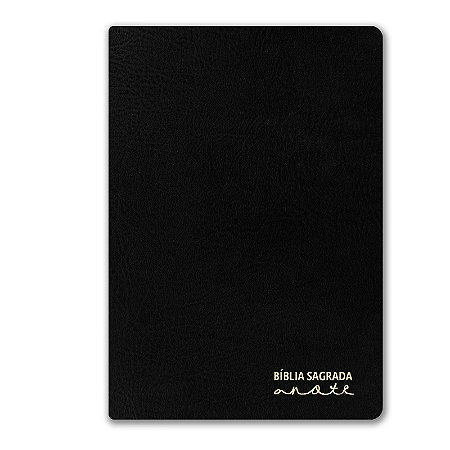 BÍBLIA NVI ANOTE Letra grande LUXO PRETA