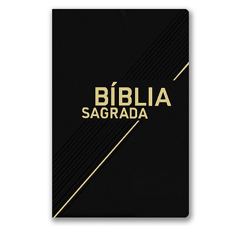 BÍBLIA NVI Letra grande CAPA LUXO PRETA palavras de Jesus em vermelho