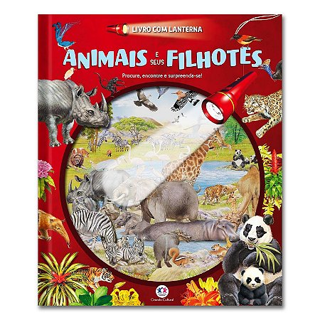 ANIMAIS E SEUS FILHOTES - EXPLORANDO COM A LANTERNA