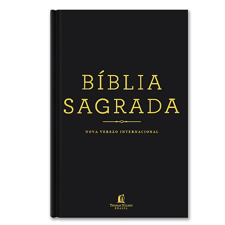 BÍBLIA NVI Letra normal CAPA DURA PRETA