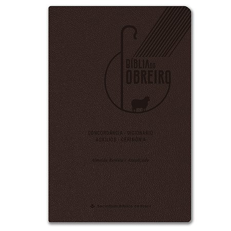 BÍBLIA RA065CDILGLV OBREIRO Letra grande CAPA VINHO