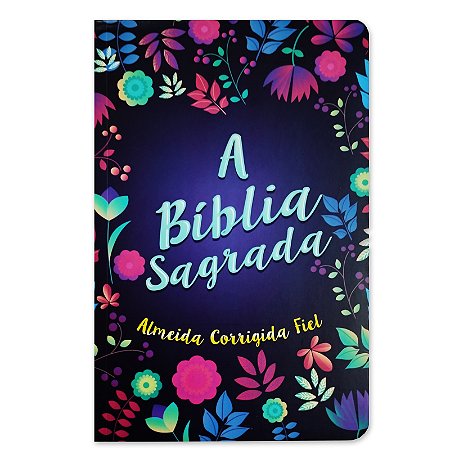 BÍBLIA ACF SLIM PLUS Letra normal CAPA BROCHURA FLORIDA