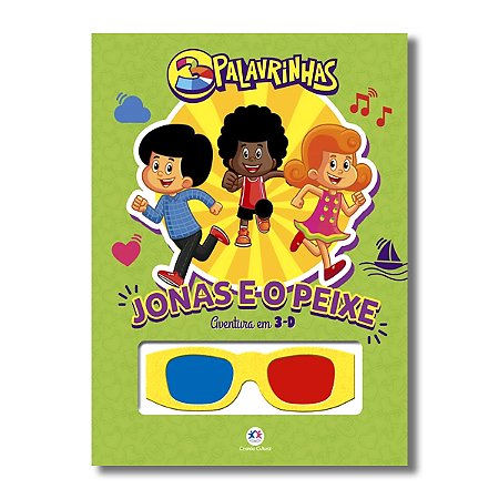 3 PALAVRINHAS JONAS E O PEIXE - ESPETACULAR 3D