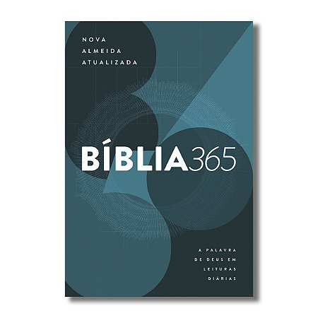 BÍBLIA 365 NAA Letra grande CAPA BROCHURA AZUL
