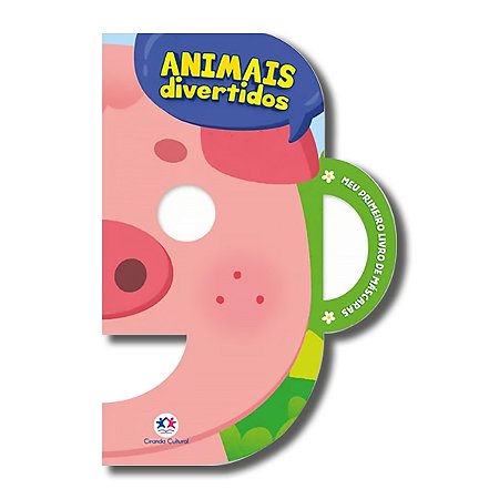 MEU LIVRO DE MÁSCARA: ANIMAIS DIVERTIDOS