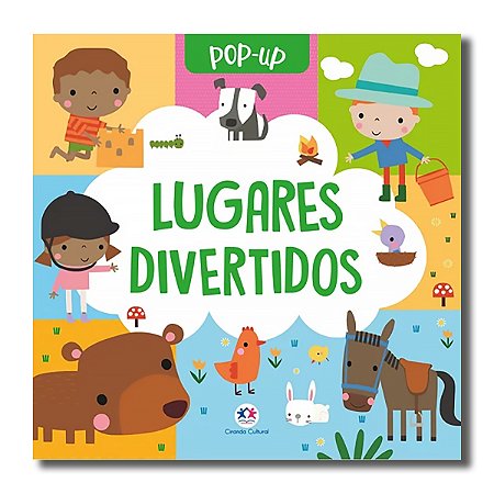 CURIOSA DIVERSÃO: LIVRO POP-UP LUGARES DIVERTIDOS