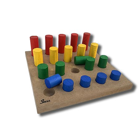 PINOS COLORIDOS - 21 peças