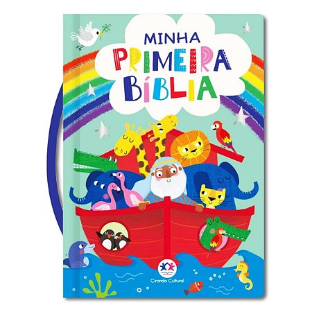 MINHA PRIMEIRA BÍBLIA ALMOFADADA COM ALÇA