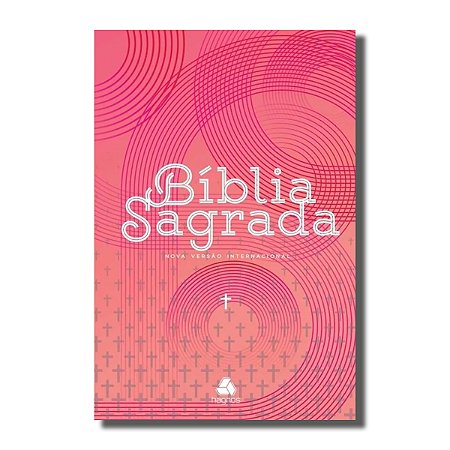 BÍBLIA NVI Letra normal CAPA DURA RUBELITE ROSA