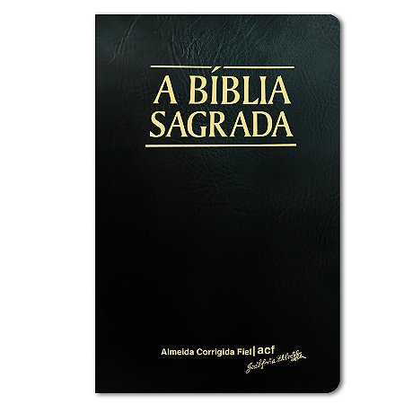 BÍBLIA SLIM PLUS Letra normal CP BROCHURA PRETA