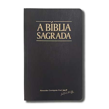 BÍBLIA SLIM PLUS Letra normal CP BROCHURA PRETA