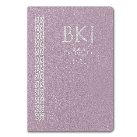 BÍBLIA BKJ FIEL 1611 Letra normal ULTRAFINA SLIM SUBTÍTULOS CAPA LUXO ROSA PEROLADO