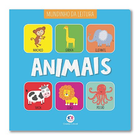 LIVRO CARTONADO ANIMAIS - MUNDINHO DA LEITURA