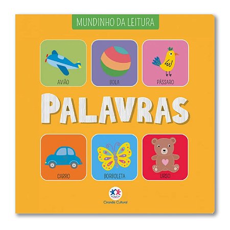 LIVRO CARTONADO PALAVRAS - MUNDINHO DA LEITURA