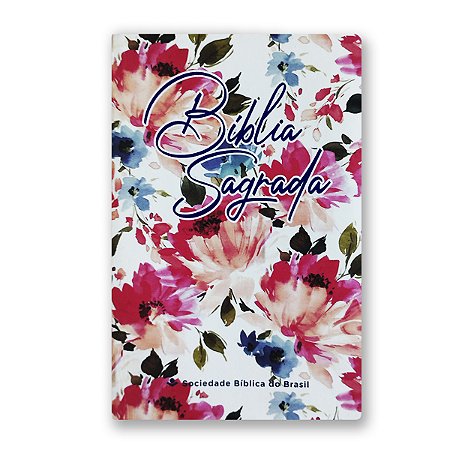 BÍBLIA NA011 Letra normal CAPA SEMIFLEXÍVEL FLOR 2 - EDIÇÃO BOLSO