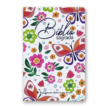 BÍBLIA NA011 Letra normal CAPA SEMIFLEXÍVEL BORBOLETA EDIÇÃO BOLSO
