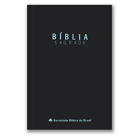 BÍBLIA NTLH60ECO Letra normal CAPA BROCHURA PRETA
