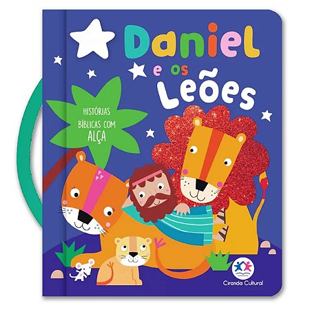 LIVRO ALMOFADADO DANIEL E OS LEÕES
