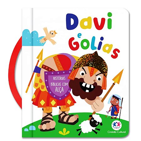 LIVRO ALMOFADADO DAVI E GOLIAS