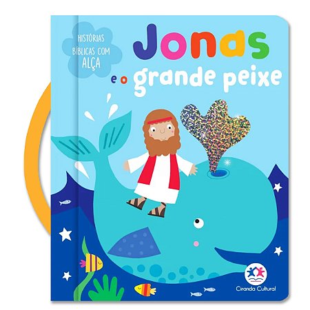 LIVRO ALMOFADADO JONAS E O GRANDE PEIXE
