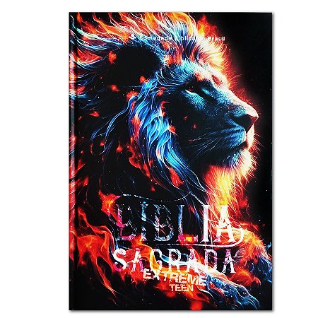 BÍBLIA NTLH063BET EXTREME TEEN Letra normal CAPA DURA LEÃO