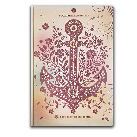 BÍBLIA NA063MLV MISSIONÁRIA Letra Normal COM REFERÊNCIAS CAPA DURA ÂNCORA - palavras de Jesus em vermelho