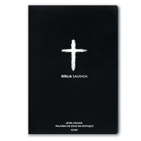 BÍBLIA NVI Letra grande CAPA BROCHURA SOPRO DIVINO - Palavras de Jesus em destaque