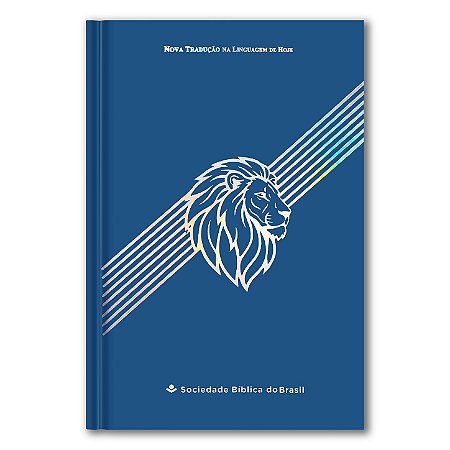 BÍBLIA NTLH63M Letra normal CAPA DURA COLORS AZUL ESCURO