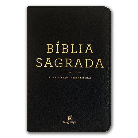 BÍBLIA NVI POCKET Letra normal CAPA LUXO PRETA