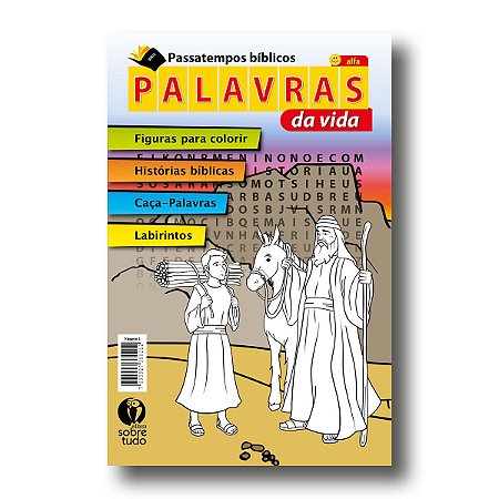 PASSATEMPOS BÍBLICOS PALAVRAS DA VIDA - ALFA 2